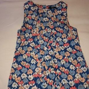 Floral tank blouse